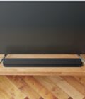 Sony S100F 2.0ch Soundbar met basreflexluidspreker, geïntegreerde tweeter en Bluetooth, (HTS100F), eenvoudige installatie, compact, voor thuisgebruik met helder geluid zwart